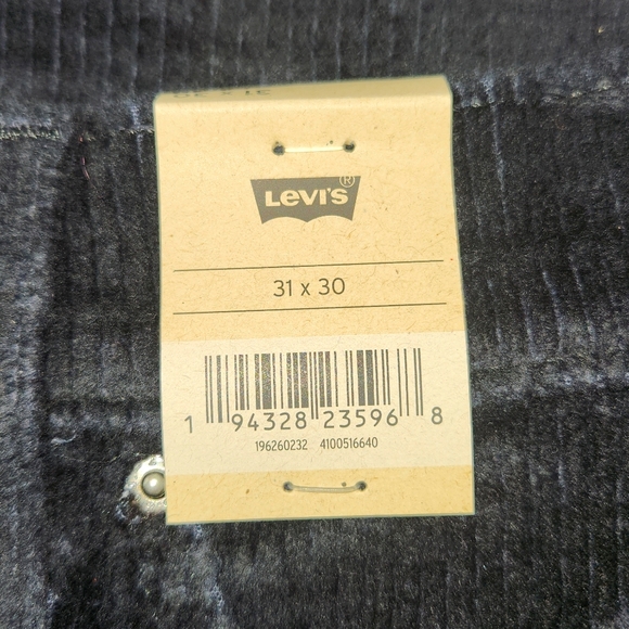 LEVIS 311 BLACK CORDUROY SHAPING SKINNY WOMENS JEANS  SIZE W31  L30  NEW - Picture 6 of 15